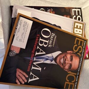 Essence  Ebony  Virginia Pilot Magazine Special Collector's Edition Pres Obama